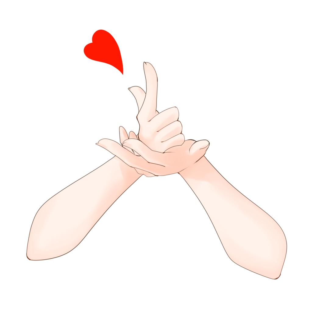 【配信者向け】ハートを撃ち抜く素材