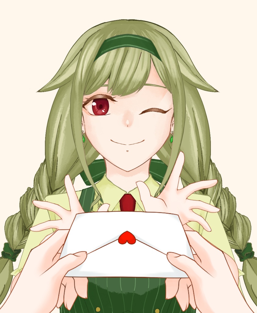 【配信者向け】ラブレターをもらう素材