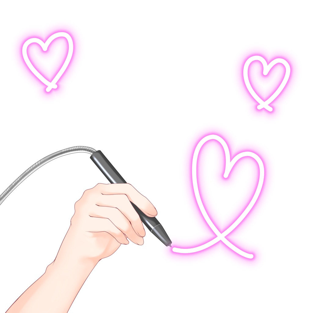 【配信者向け】プリクラ落書き風素材:高解像度版&商用利用権