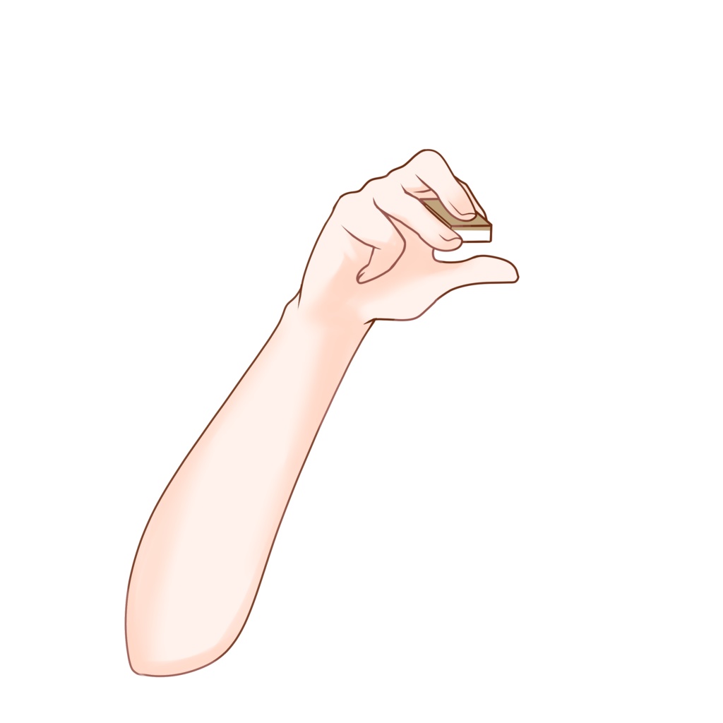 【配信者向け】麻雀牌を持つ手:高解像度版&商用利用権