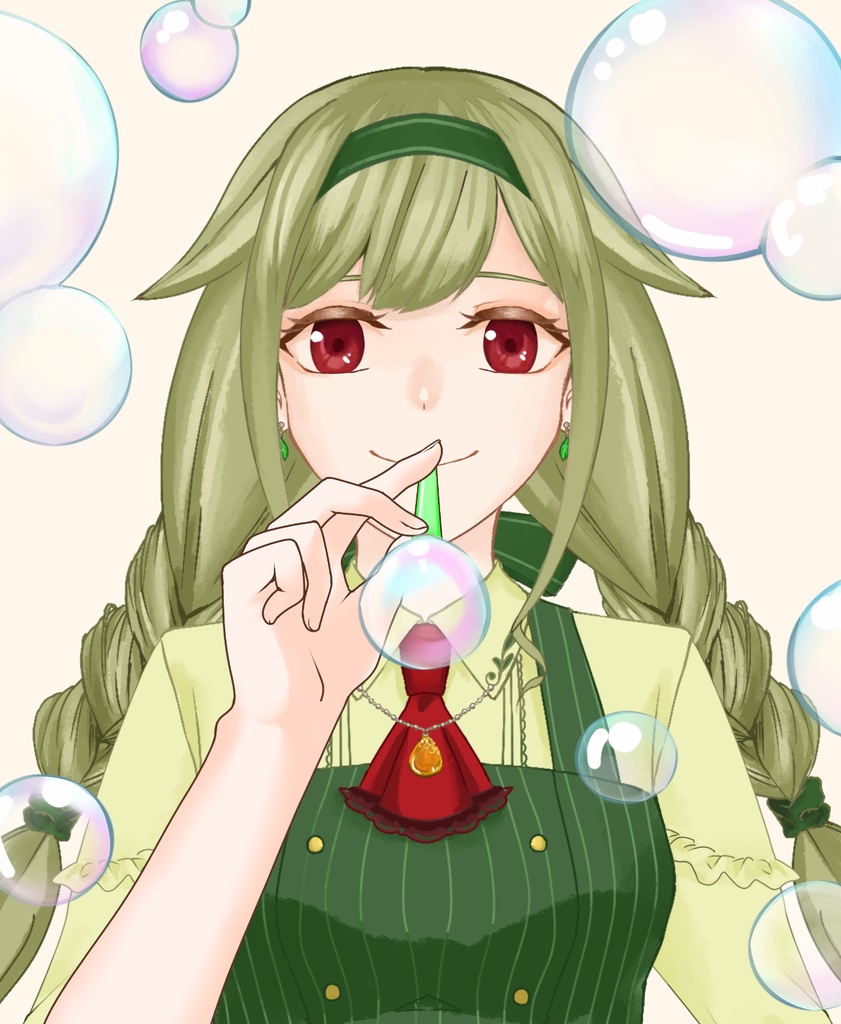 【配信者向け】シャボン玉素材：高解像度版＆商用利用権