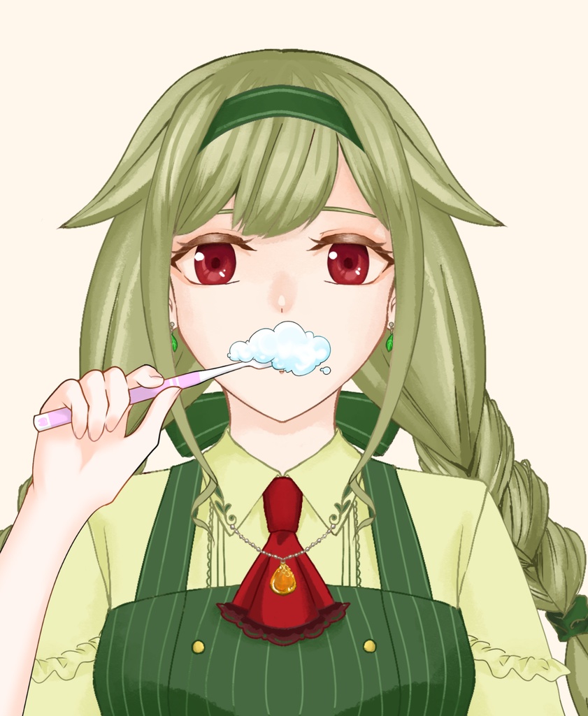 歯磨き素材:高解像度版&商用利用権