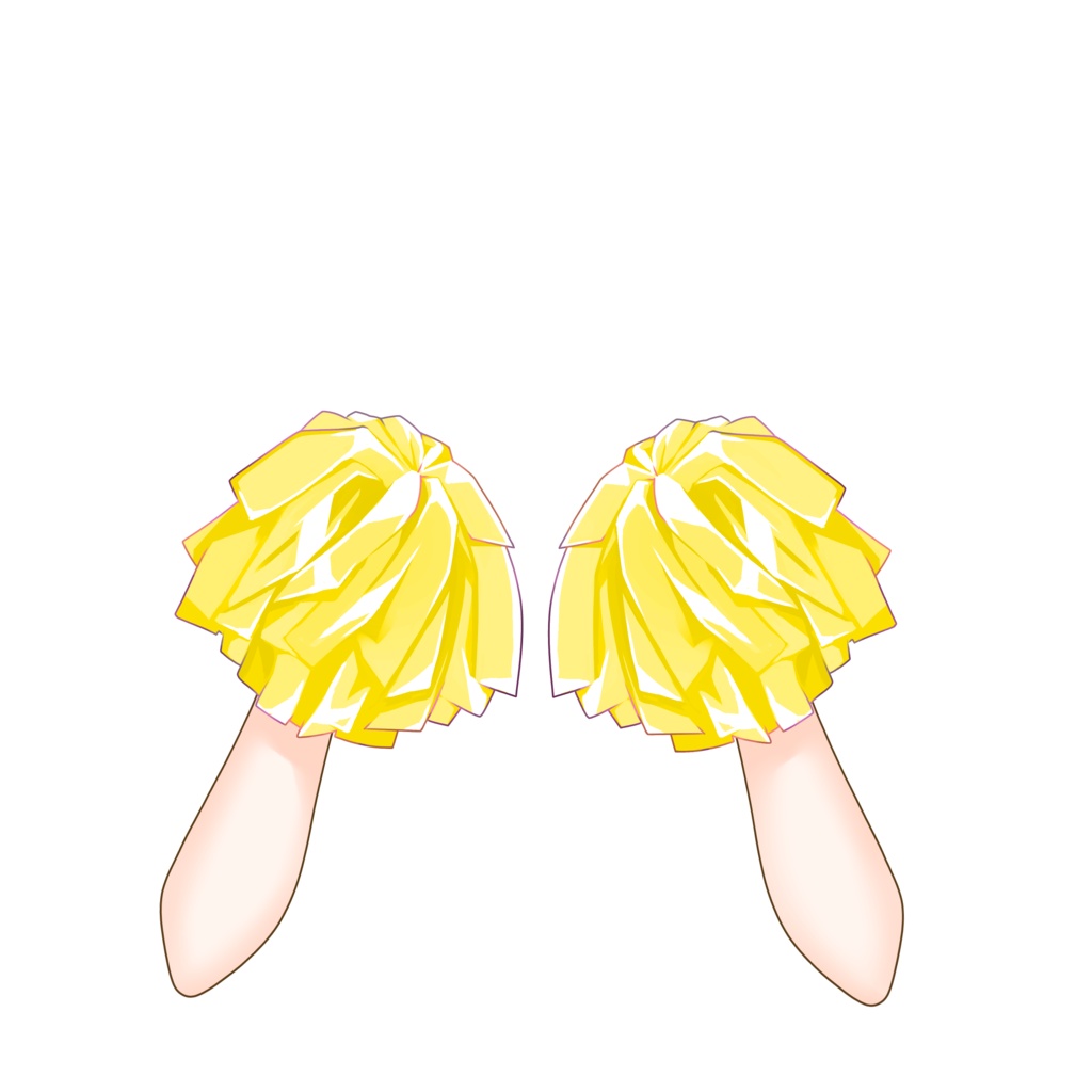 【VTuber向け】応援する素材:高解像度版&商用利用権