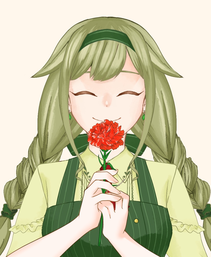 【VTuber向け】カーネーション素材：高解像度版＆商用利用権