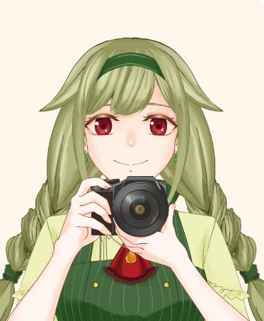 【VTuber向け】一眼レフカメラを持つ手素材：高解像度版＆商用利用権