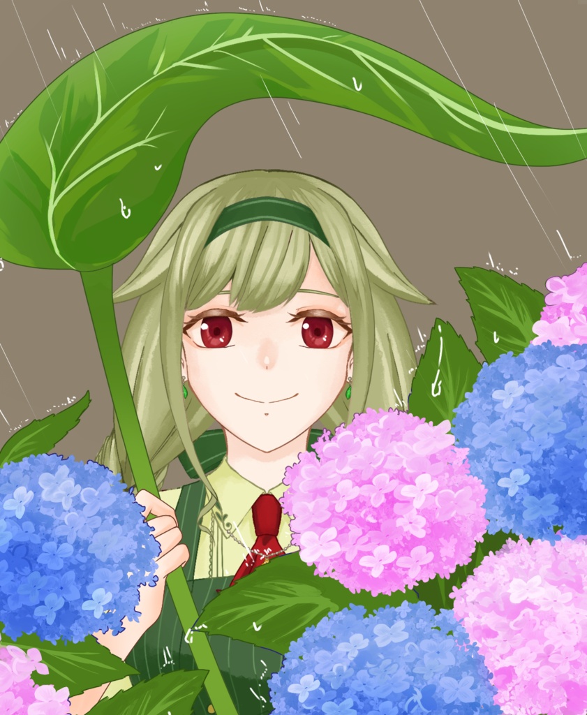 【VTuber向け】紫陽花素材:高解像度版&商用利用権