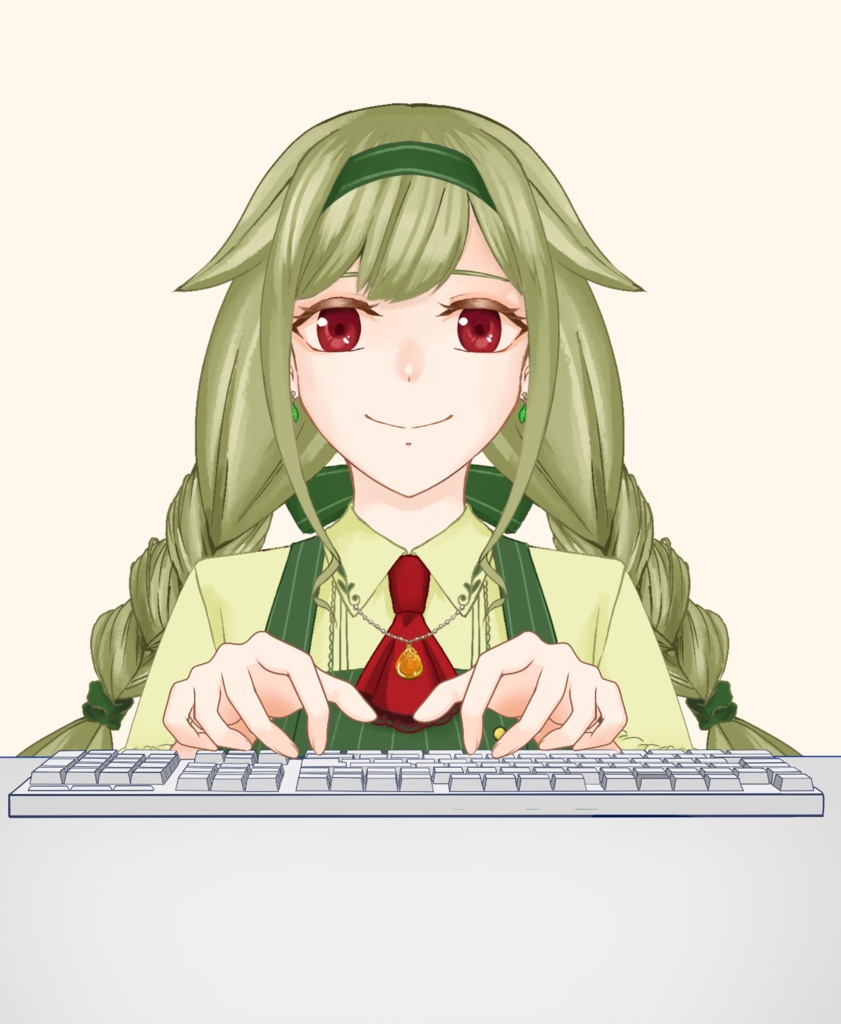 【VTuber向け】キーボード素材：高解像度版＆商用利用権