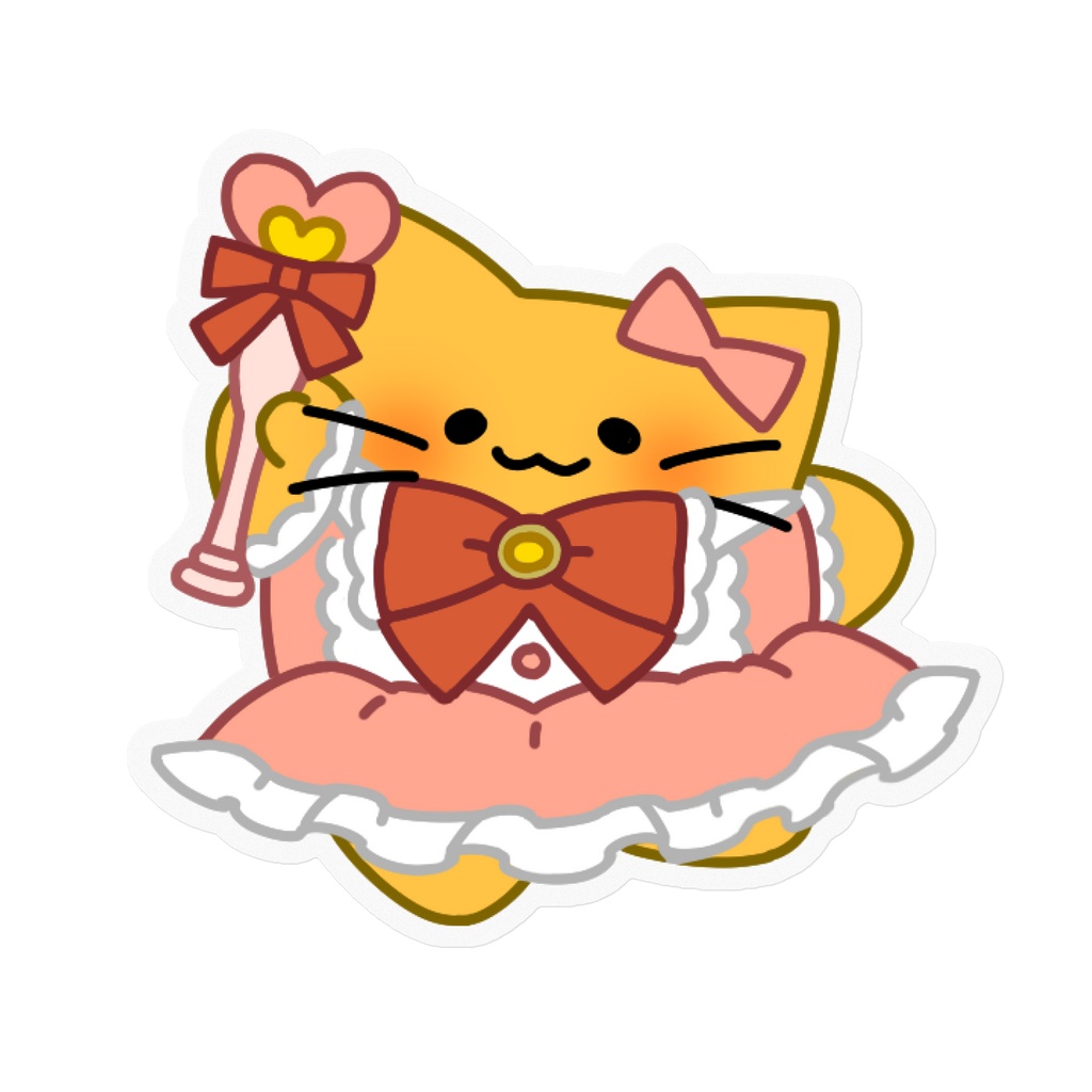 コスプレにゃんぷっぷーステッカー