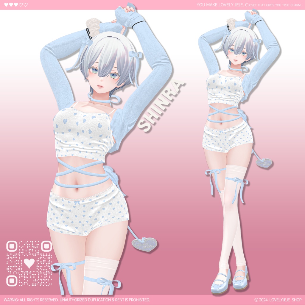 【#001】 Ballet Core🩷 - 7アバター対応