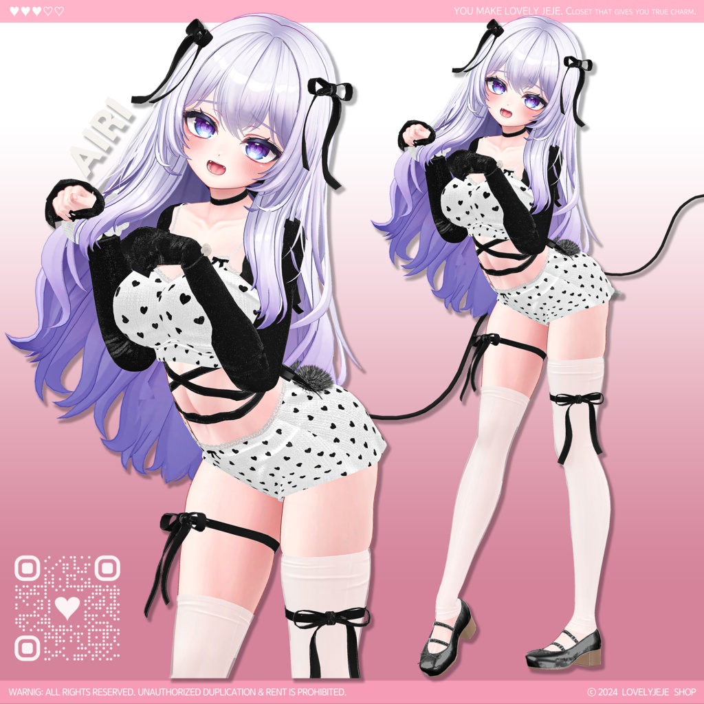 【#001】 Ballet Core🩷 - 7アバター対応