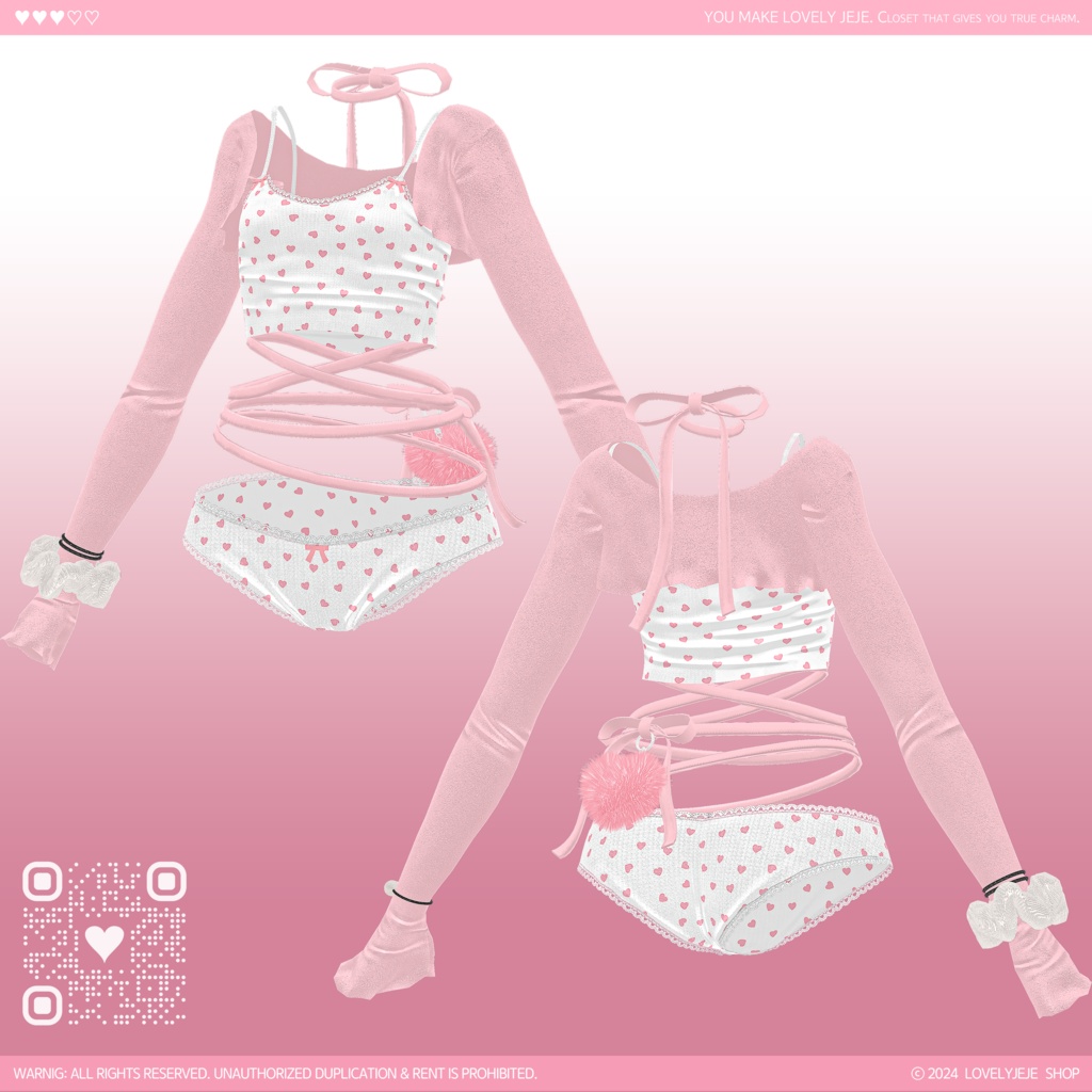 【#001】 Ballet Core🩷 - 7アバター対応