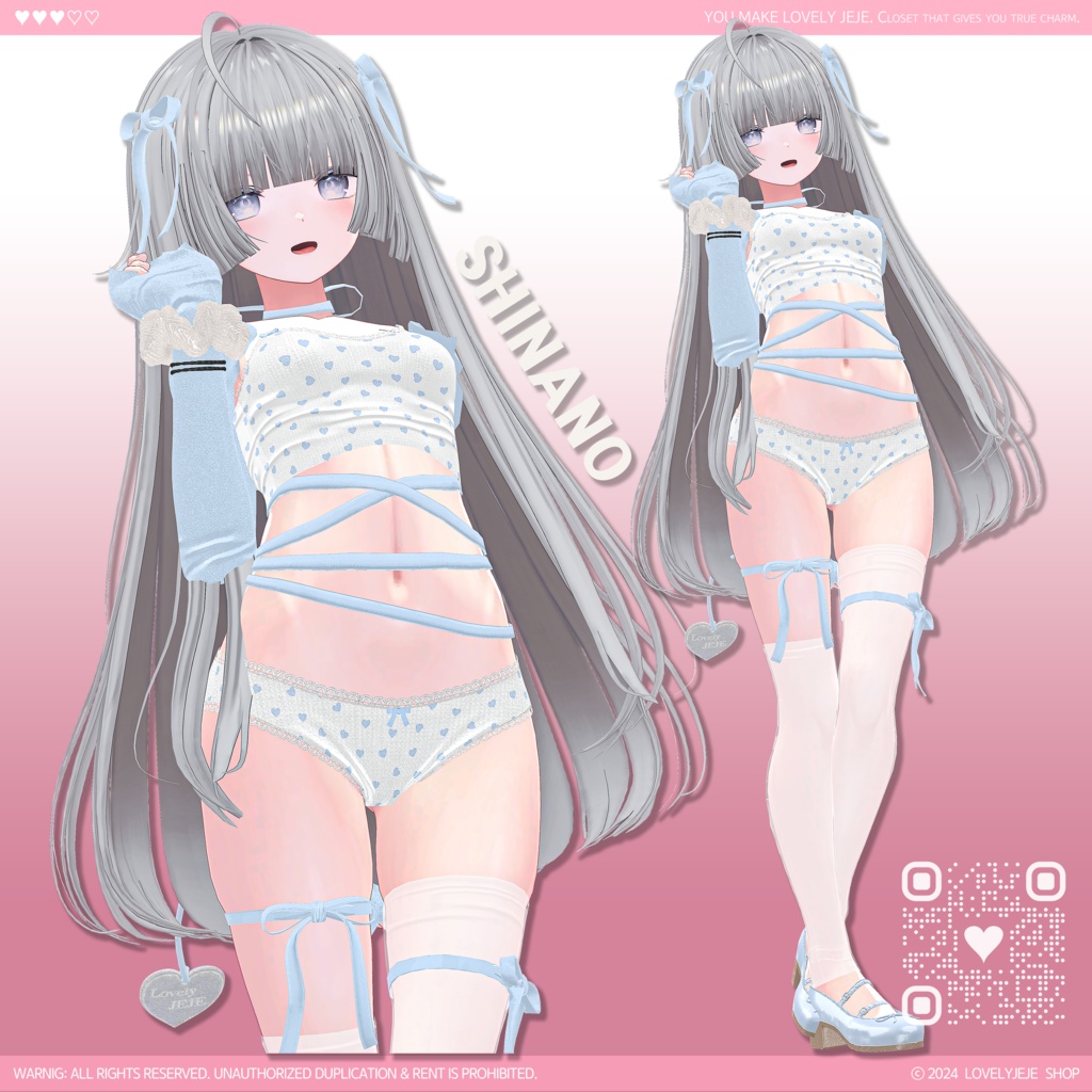 【#001】 Ballet Core🩷 - 7アバター対応