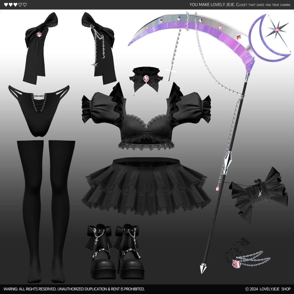 【#002】 Night Hag🖤 - 6アバター追加対応