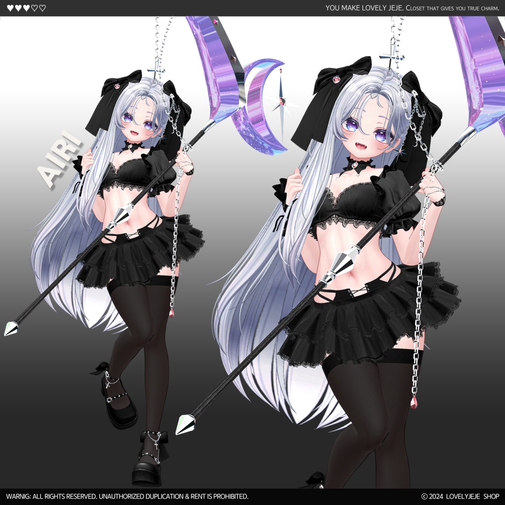 【#002】 Night Hag🖤 - 6アバター追加対応