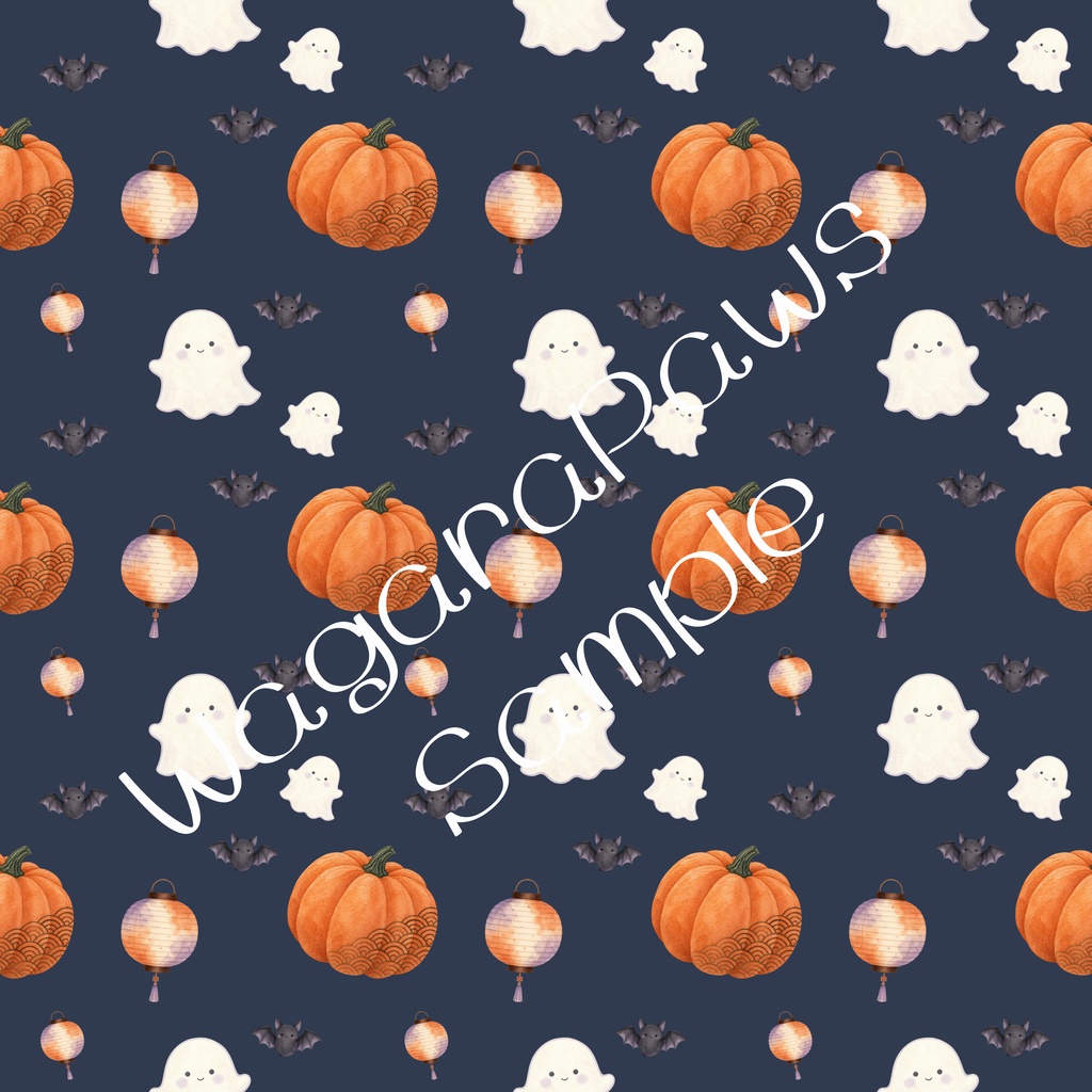 和風ハロウィン デジタルペーパー 5色セット