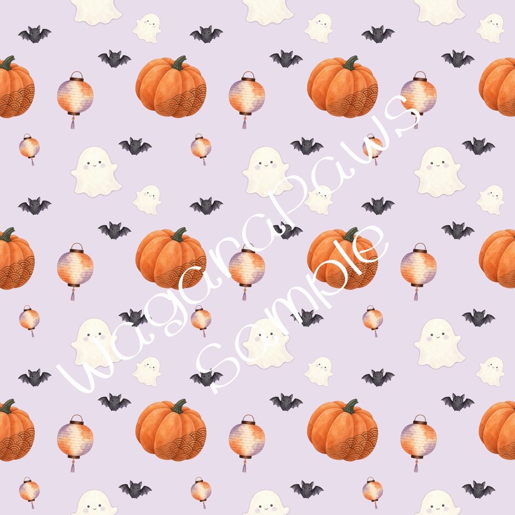 和風ハロウィン デジタルペーパー 5色セット