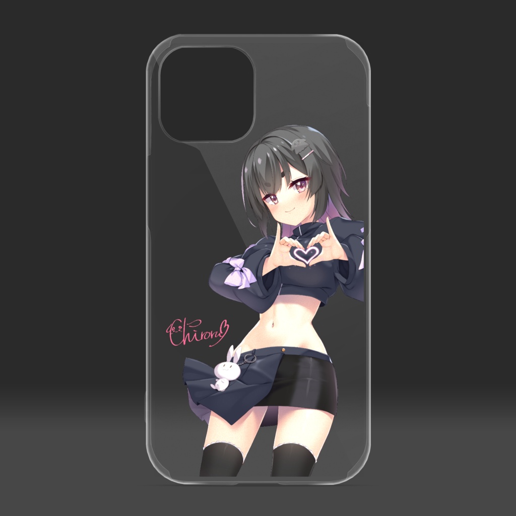 擬人化大山チロルiPhoneクリアケース