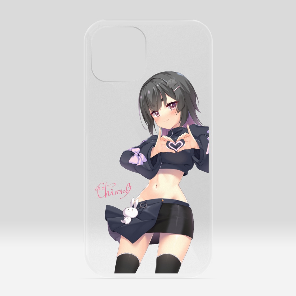 擬人化大山チロルiPhoneクリアケース