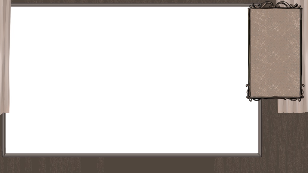 落ち着いたカフェの背景素材【配信素材】