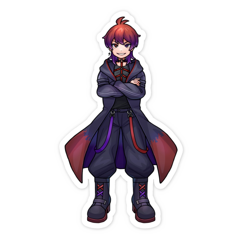 【8周年】スマホステッカー(夢喰)