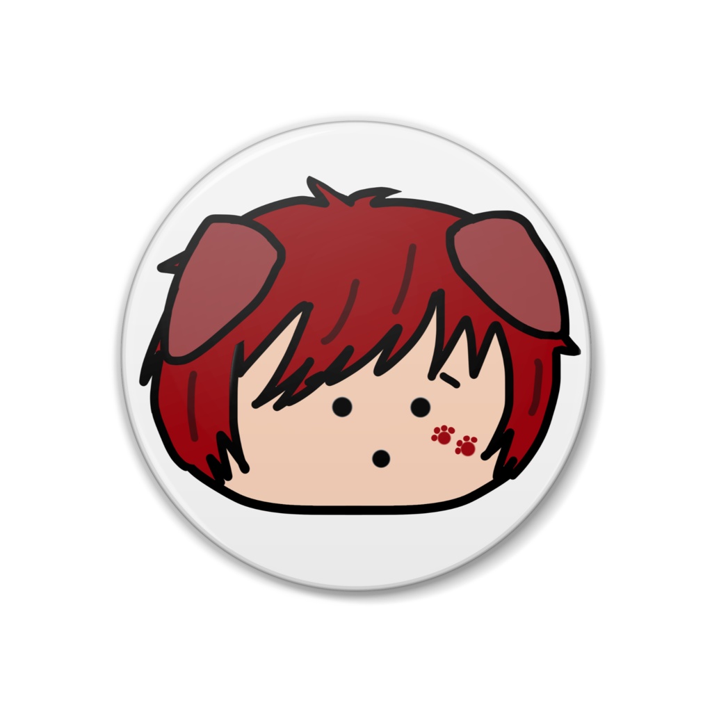 しょんぼり缶バッジ