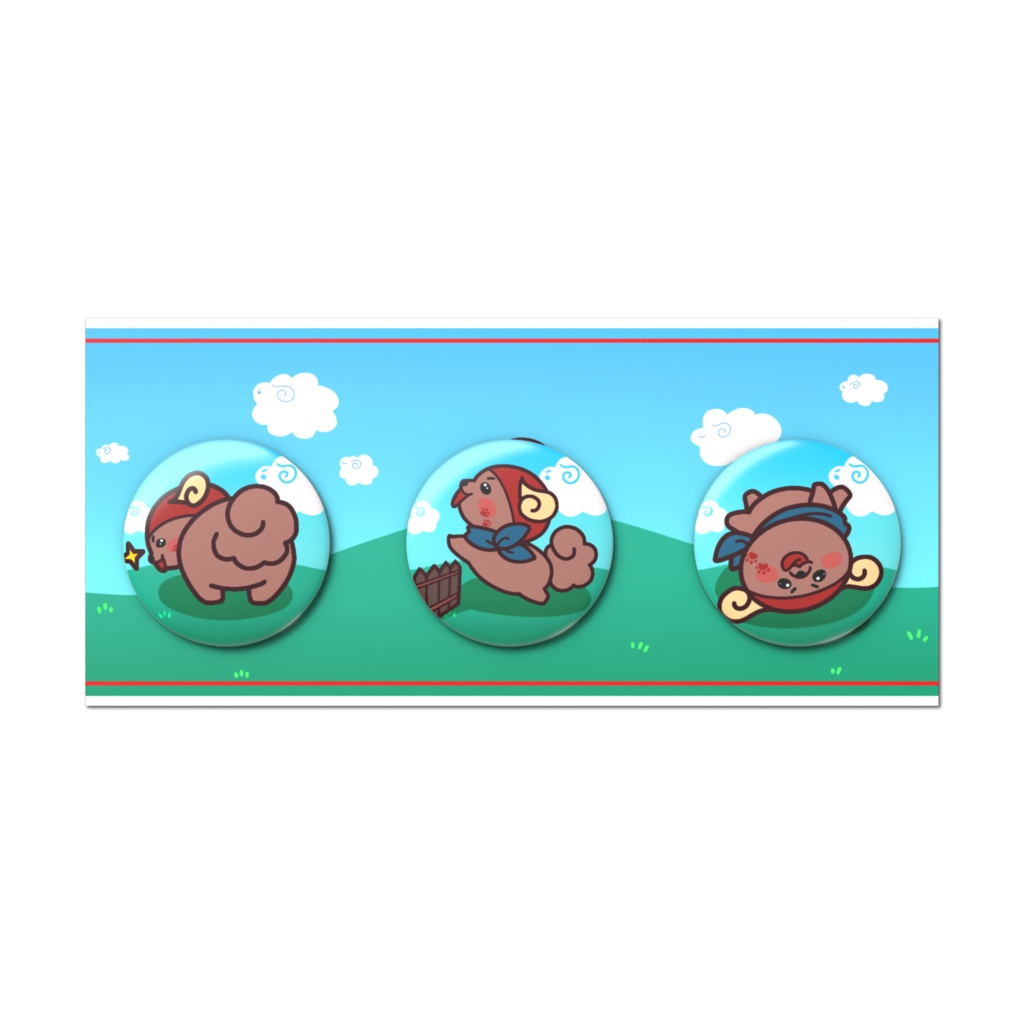 ぽめばっじせっと