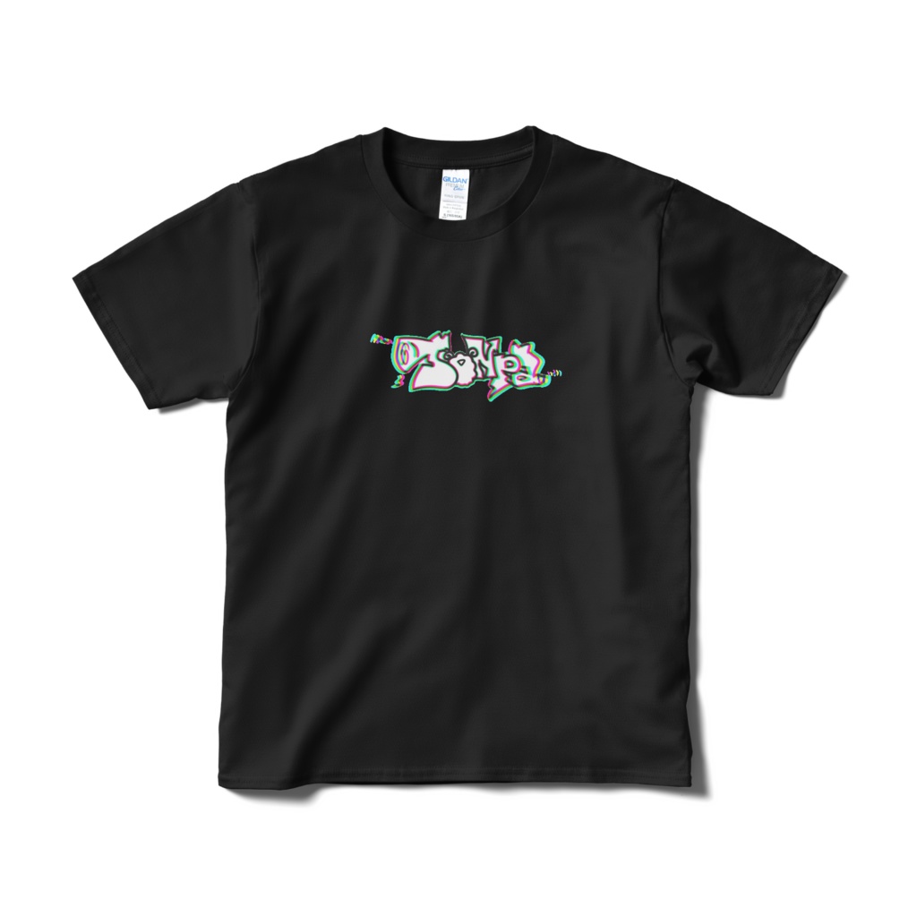 シンプルロゴTシャツ(黒)