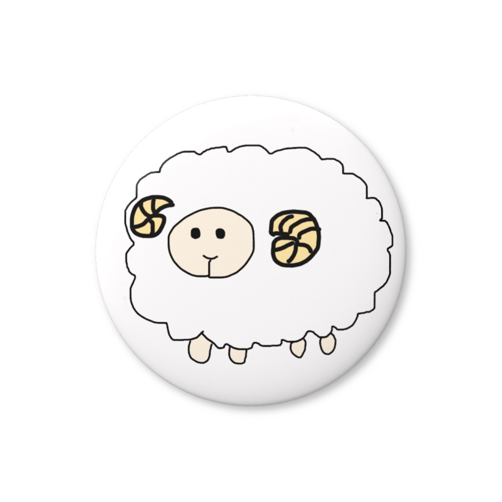 くそゆる羊ばっじ