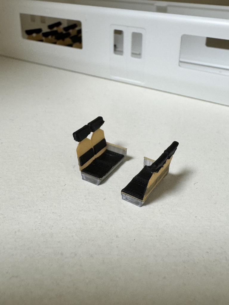 【1/80】817系 内装パーツセット 2両分