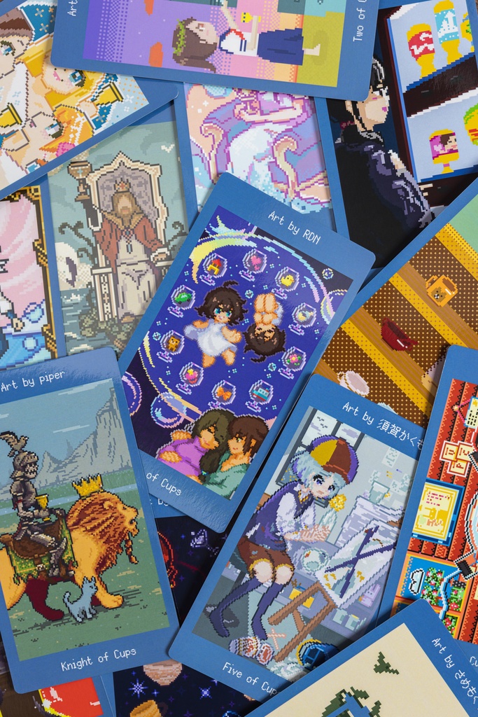 Tarot of Pixelart <総勢70名以上のドット絵師によるタロットカードフルデッキ>