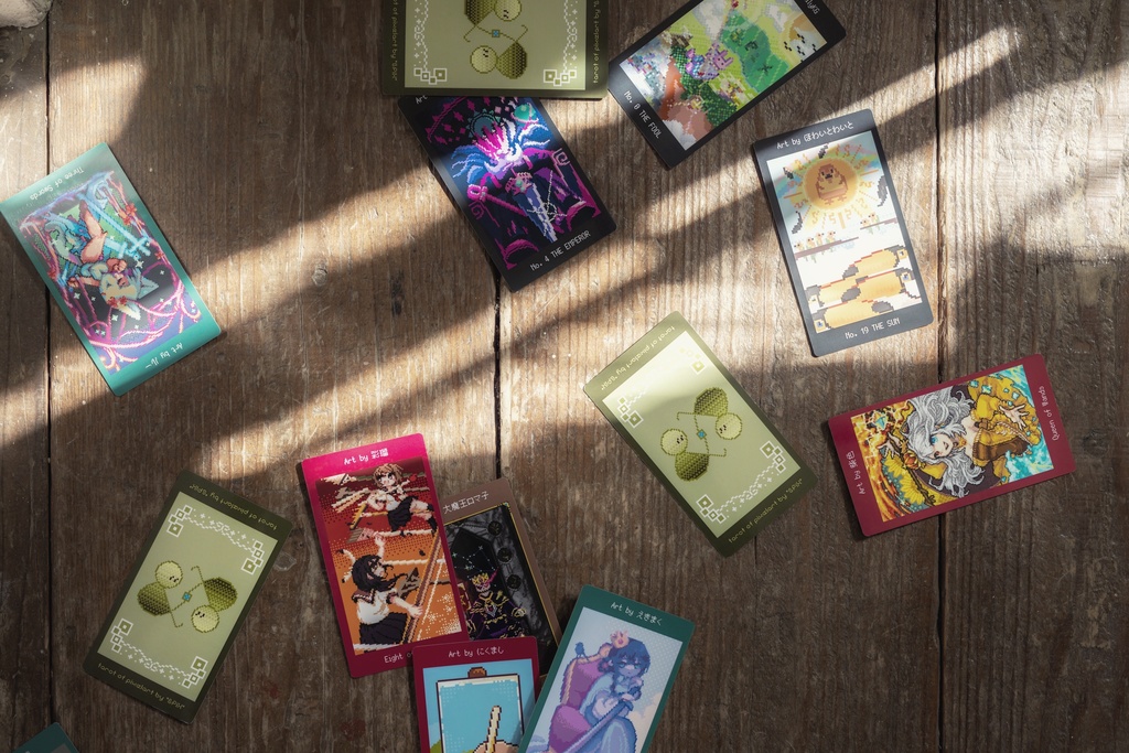Tarot of Pixelart <総勢70名以上のドット絵師によるタロットカードフルデッキ>