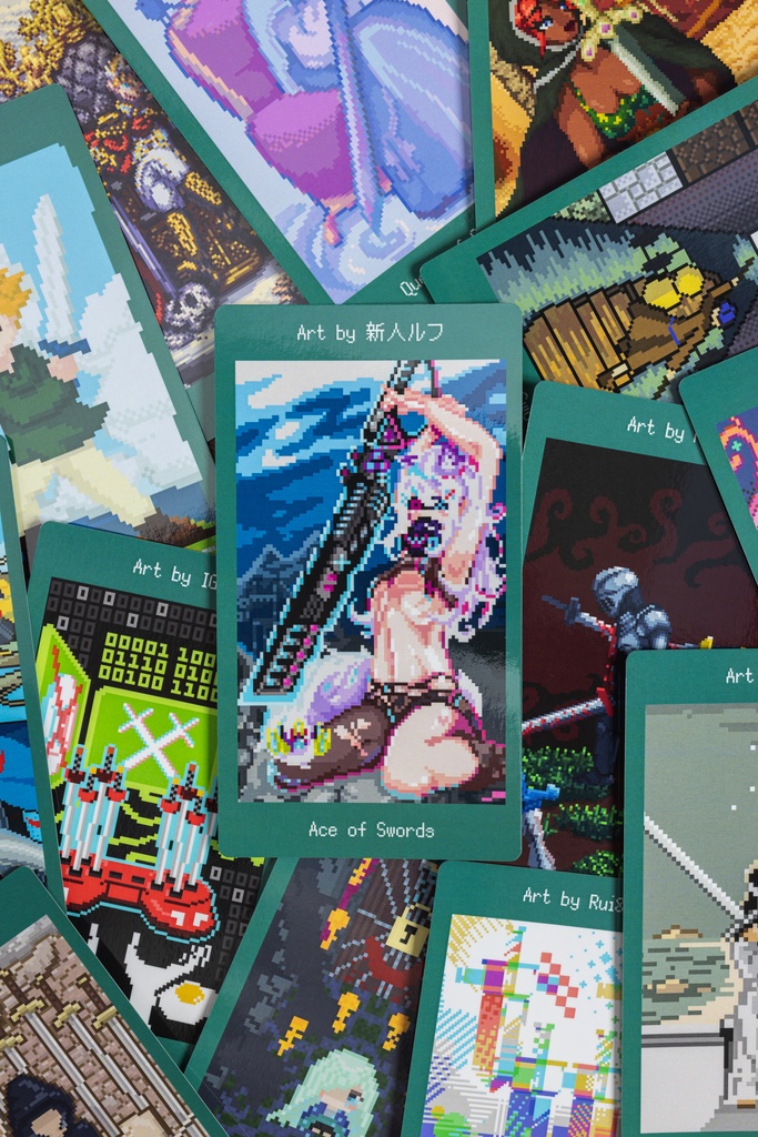 Tarot of Pixelart <総勢70名以上のドット絵師によるタロットカードフルデッキ>