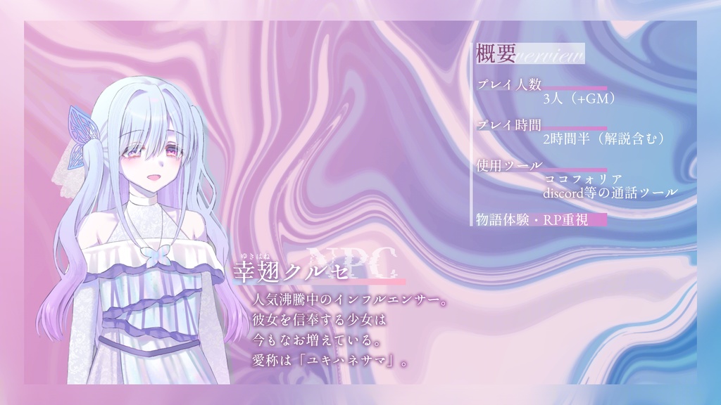 【マーダーミステリー】ユーフォリアは致死量