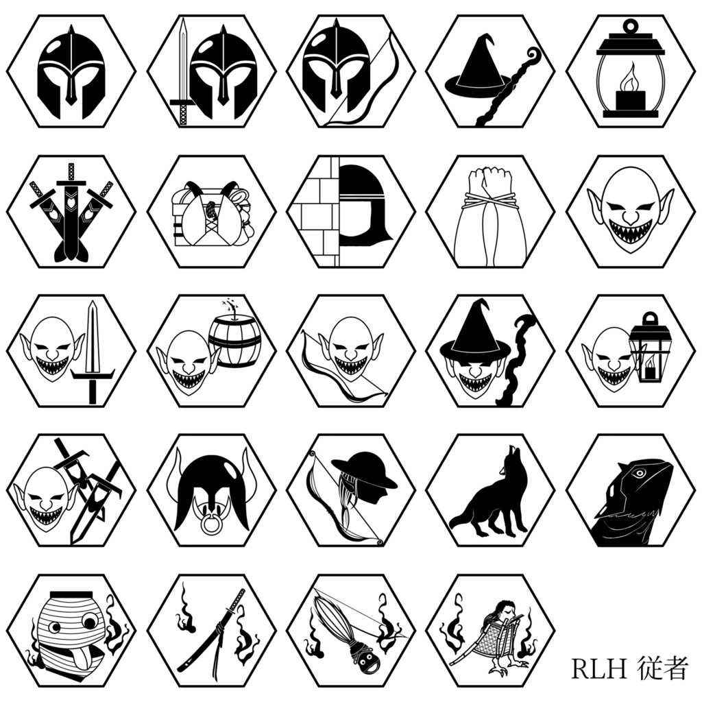 ローグライクハーフ アイコンコレクション