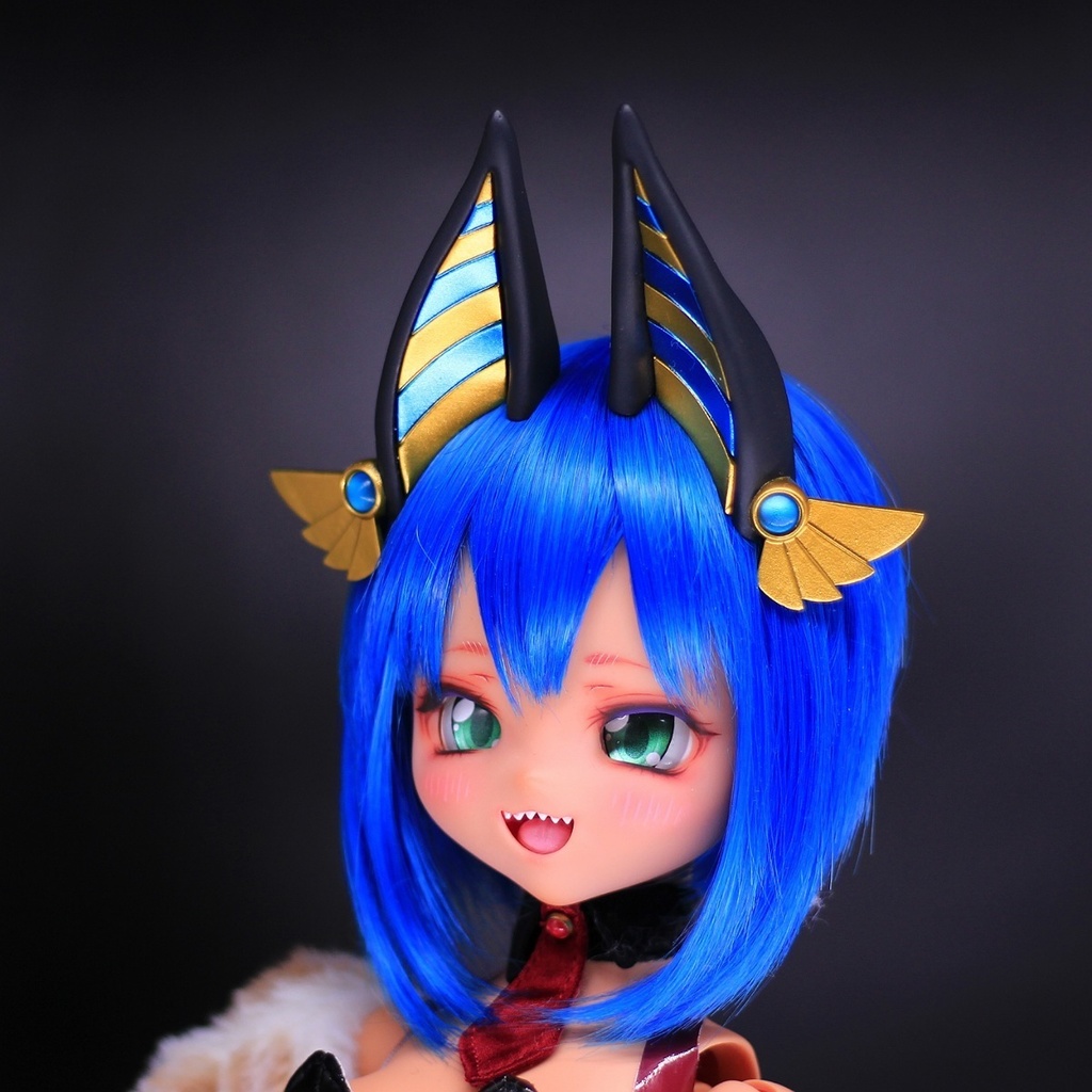 1/3 サイズ ドール用　アヌビス耳パーツ
