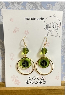 刀剣乱舞 紋ピアス イヤリング マスクチャーム 1