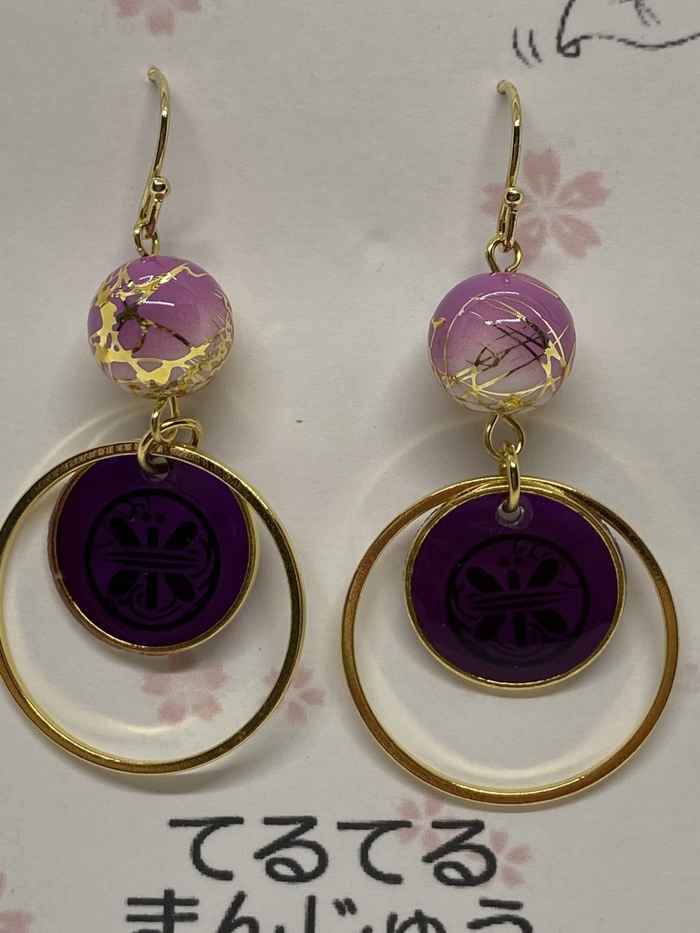 刀剣乱舞 紋ピアス イヤリング マスクチャーム 3