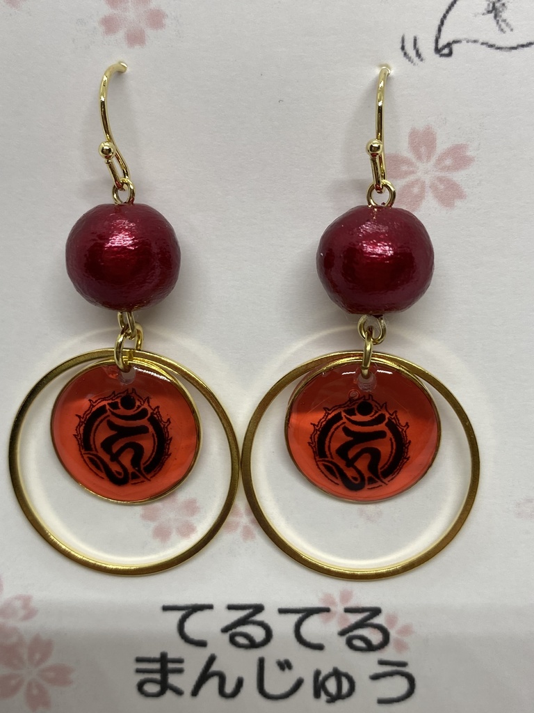 刀剣乱舞 紋ピアス イヤリング マスクチャーム 3