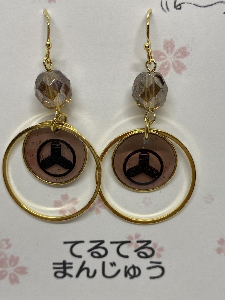 刀剣乱舞 紋ピアス イヤリング マスクチャーム 2