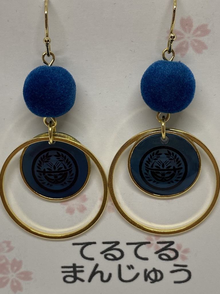 刀剣乱舞 紋ピアス イヤリング マスクチャーム 4