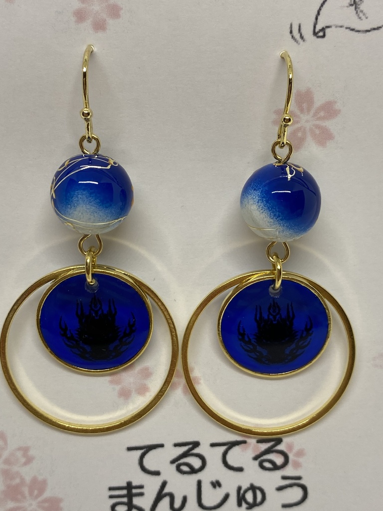 刀剣乱舞 紋ピアス イヤリング マスクチャーム 4