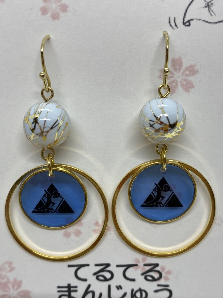 刀剣乱舞 紋ピアス イヤリング マスクチャーム 4