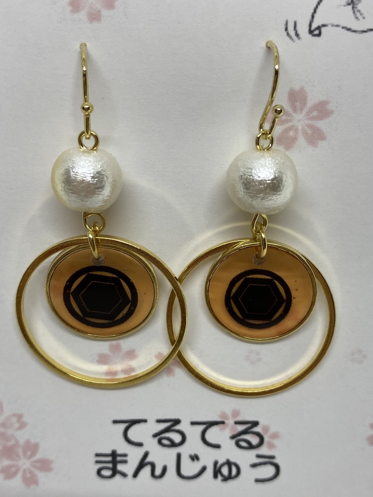 刀剣乱舞 紋ピアス イヤリング マスクチャーム 5