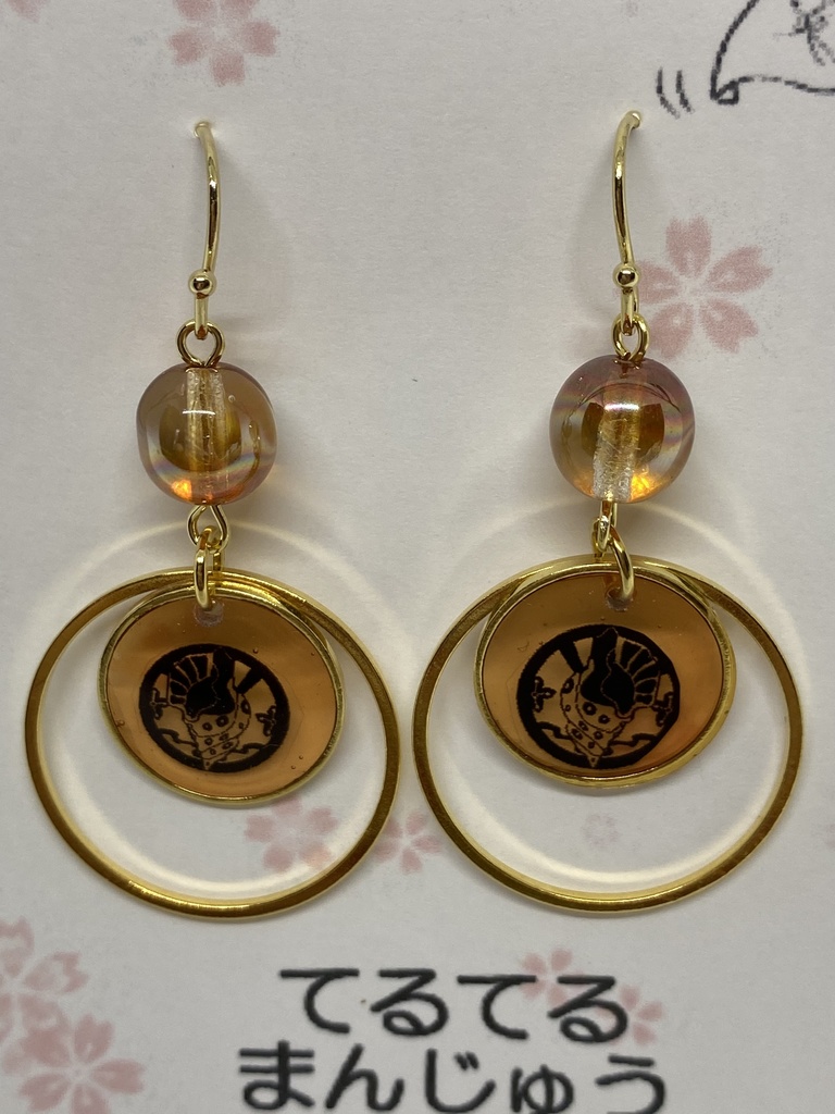 刀剣乱舞 紋ピアス イヤリング マスクチャーム 5