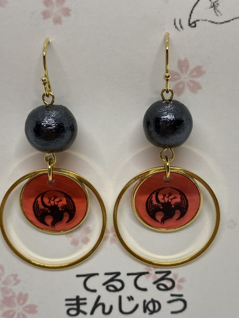 刀剣乱舞 紋ピアス イヤリング マスクチャーム 6