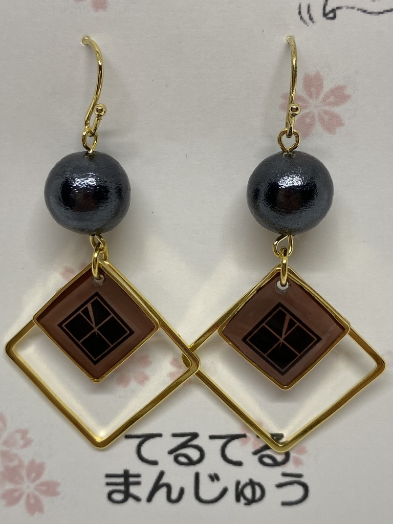 刀剣乱舞 紋ピアス イヤリング マスクチャーム 6