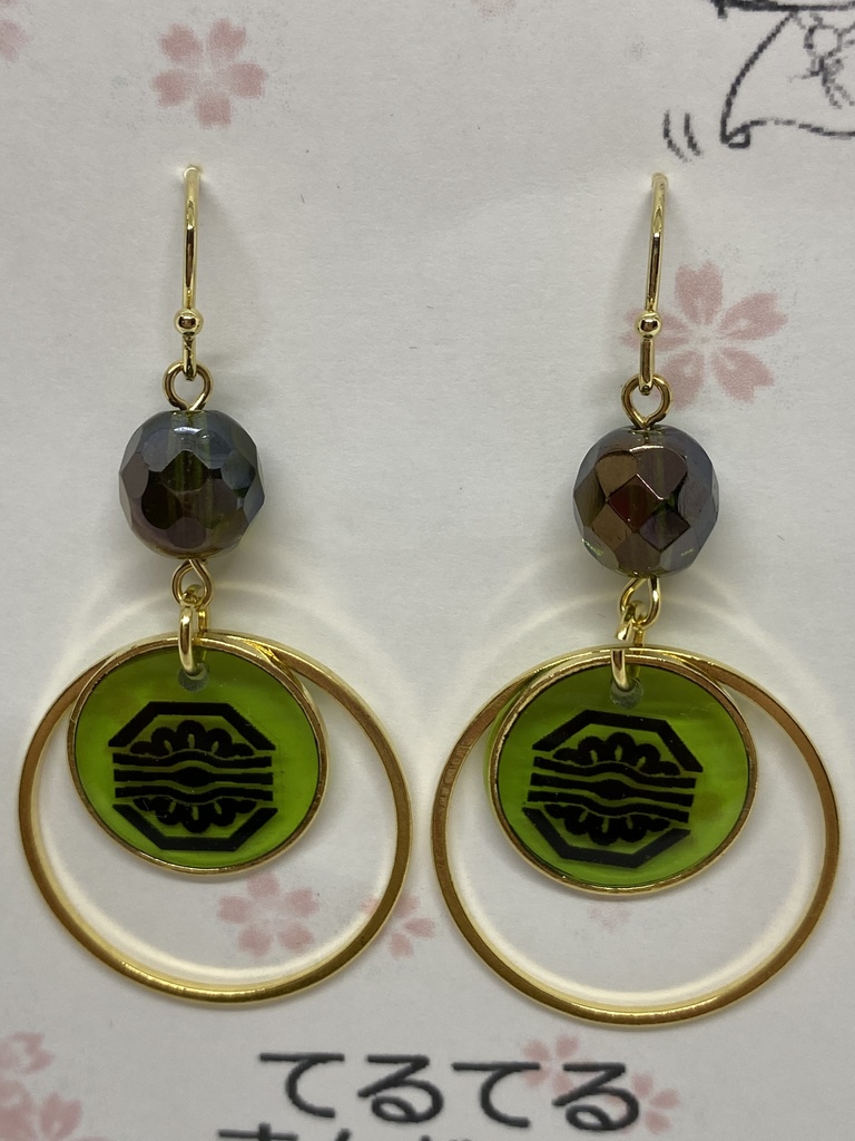 刀剣乱舞 紋ピアス イヤリング マスクチャーム 7