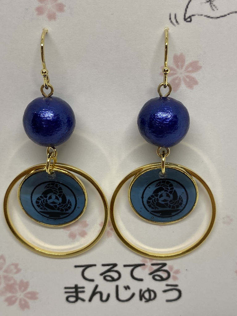 刀剣乱舞 紋ピアス イヤリング マスクチャーム 7