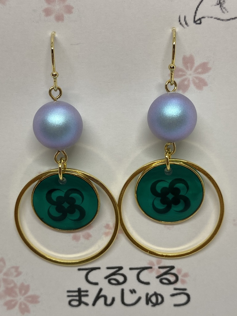 刀剣乱舞 紋ピアス イヤリング マスクチャーム 7