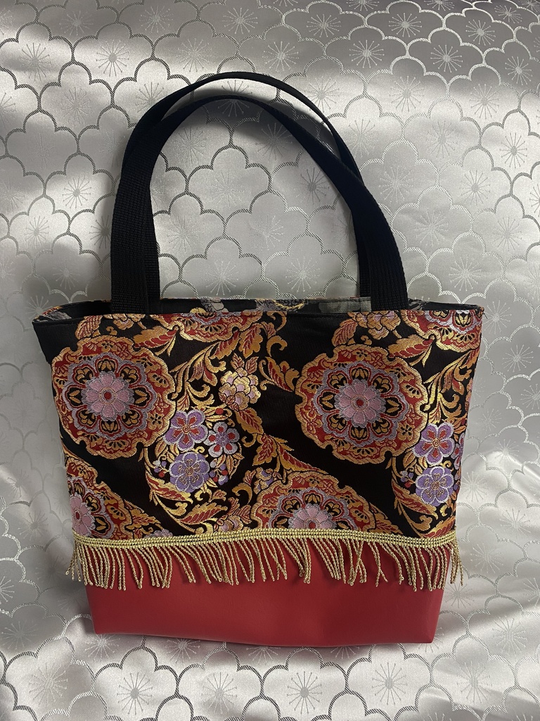 刀剣乱舞 金襴トートバッグ 大倶利伽羅イメージ 刀ミュ パライソ